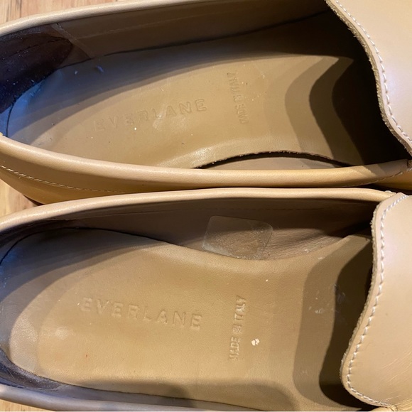 Everlane Womens The Modern Loafers Size 6.5 Pointed Toe Sand Tan - Picture 4 of 7